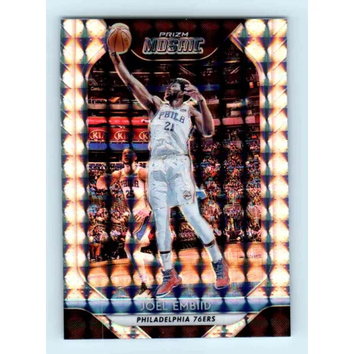 2018-19 Panini Prizm Mosaic  # 43 Joel Embiid