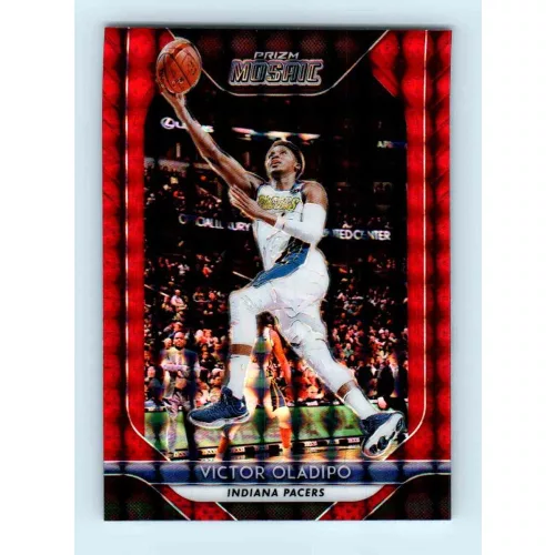 2018-19 Panini Prizm Mosaic Red # 96 Victor Oladipo