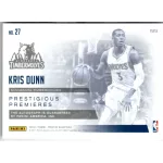 2016-17 Panini Prestige Prestigious Premieres Signatures  # 27 Kris Dunn