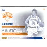 2016-17 Panini Prestige Prestigious Premieres Signatures  # 37 Ron Baker