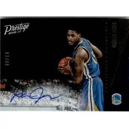   2016-17 Panini Prestige Prestigious Premieres Signatures Rainbow  # 6 Damian Jones