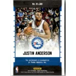 2017-18 Hoops Ink  # HI-JAN Justin Anderson