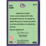 2013-14 Fleer Retro '92-93 Rookie Sensations Autographs  # RS-21 Elias Harris