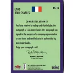 2013-14 Fleer Retro '92-93 Rookie Sensations Autographs  # RS-16 Livio Jean-Charles