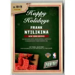 2017-18 Panini Black Friday Happy Holiday Memorabilia  # HH-FN Frank Ntilikina