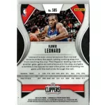 2019-20 Panini Chronicles/Prizm Update  # 505 Kawhi Leonard