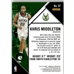 2019-20 Panini Chronicles  # 37 Khris Middleton