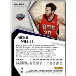 2019-20 Panini Chronicles - Rookies and Stars  # 679 Nicolo Melli