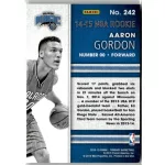 2014-15 Panini Threads Leather Rookies # 242 Aaron Gordon