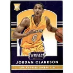 2014-15 Panini Threads Leather Rookies # 276 Jordan Clarkson