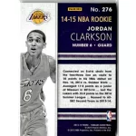 2014-15 Panini Threads Leather Rookies # 276 Jordan Clarkson