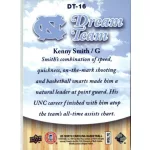 2010-11 Upper Deck North Carolina Dream Team 3D # DT-16 Kenny Smith