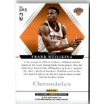 2017-18 Panini Chronicles - Majestic  # 325 Frank Ntilikina