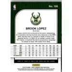 2019-20 Hoops Premium  # 106 Brook Lopez