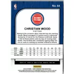 2019-20 Hoops Premium  # 64 Christian Wood