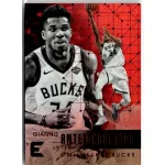2017-18 Panini Essentials Red # 34 Giannis Antetokounmpo