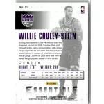 2017-18 Panini Essentials Red # 97 Willie Cauley-Stein