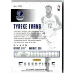2017-18 Panini Essentials Silver # 102 Tyreke Evans