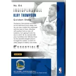 2017-18 Panini Essentials Indispensable Stars  # IS-6 Klay Thompson