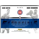 2017-18 Panini Essentials Dynamic Duos  # DD-14 Andre Drummond/Blake Griffin