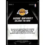 2015 Panini Kobe HeroVillain - Blue Larry O'Brien Trophy Unleash the Hero # 12 Kobe Bryant