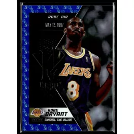   2015 Panini Kobe HeroVillain - Blue Larry O'Brien Trophy Channel the Villain # 2 Kobe Bryant