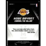 2015 Panini Kobe HeroVillain - Blue Larry O'Brien Trophy Channel the Villain # 2 Kobe Bryant