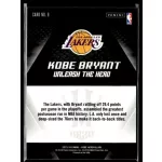 2015 Panini Kobe HeroVillain - Blue Larry O'Brien Trophy Unleash the Hero # 6 Kobe Bryant