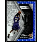 2015 Panini Kobe HeroVillain - Blue Larry O'Brien Trophy Unleash the Hero # 9 Kobe Bryant