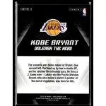 2015 Panini Kobe HeroVillain - Blue Larry O'Brien Trophy Unleash the Hero # 9 Kobe Bryant