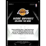 2015 Panini Kobe HeroVillain - Purple 8 Unleash the Hero # 3 Kobe Bryant