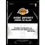 2015 Panini Kobe HeroVillain - Purple 8 Channel the Villain # 3 Kobe Bryant