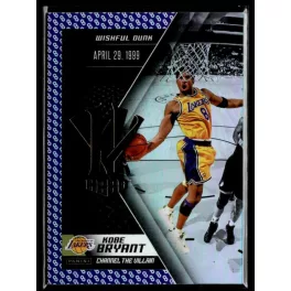   2015 Panini Kobe HeroVillain - Purple 8 Channel the Villain # 4 Kobe Bryant