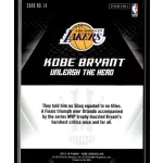 2015 Panini Kobe HeroVillain - Purple 8 Unleash the Hero # 14 Kobe Bryant