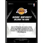 2015 Panini Kobe HeroVillain - Purple 8 Unleash the Hero # 15 Kobe Bryant