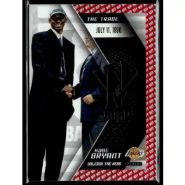   2015 Panini Kobe HeroVillain - Red MVP Unleash the Hero # 1 Kobe Bryant