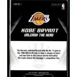 2015 Panini Kobe HeroVillain - Red MVP Unleash the Hero # 1 Kobe Bryant
