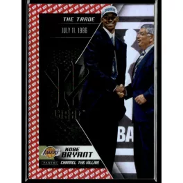   2015 Panini Kobe HeroVillain - Red MVP Channel the Villain # 1 Kobe Bryant