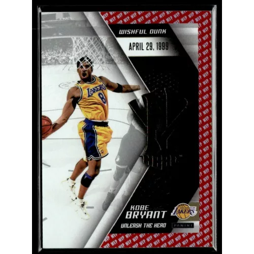 2015 Panini Kobe HeroVillain - Red MVP Unleash the Hero # 4 Kobe Bryant