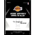 2015 Panini Kobe HeroVillain - Red MVP Channel the Villain # 6 Kobe Bryant