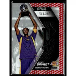   2015 Panini Kobe HeroVillain - Red MVP Unleash the Hero # 7 Kobe Bryant