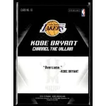 2015 Panini Kobe HeroVillain - Red MVP Channel the Villain # 10 Kobe Bryant