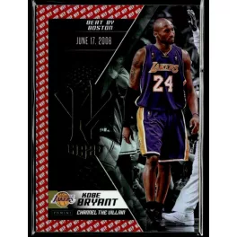   2015 Panini Kobe HeroVillain - Red MVP Channel the Villain # 13 Kobe Bryant