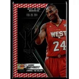   2015 Panini Kobe HeroVillain - Red MVP Channel the Villain # 16 Kobe Bryant