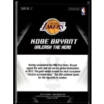 2015 Panini Kobe HeroVillain - Red MVP Unleash the Hero # 17 Kobe Bryant