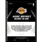 2015 Panini Kobe HeroVillain - Gold 24 Unleash the Hero # 5 Kobe Bryant