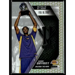   2015 Panini Kobe HeroVillain - Gold 24 Unleash the Hero # 7 Kobe Bryant