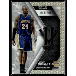   2015 Panini Kobe HeroVillain - Gold 24 Unleash the Hero # 13 Kobe Bryant