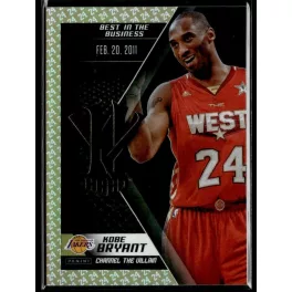   2015 Panini Kobe HeroVillain - Gold 24 Channel the Villain # 16 Kobe Bryant