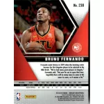 2019-20 Panini Mosaic  # 230 Bruno Fernando
